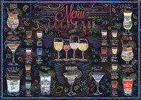 Trefl Cocktail Menu - obrázek puzzlí