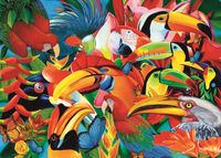 Trefl Colorful Birds - puzzle image