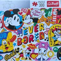 Trefl Disney Never Bored  - obrázek puzzlí