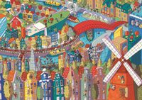 Trefl Eye-Spy Sneaky Peekers: Amsterdam - obrázek puzzlí