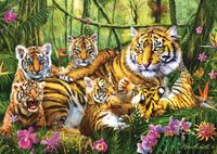 Trefl Family of Tigers - obrázek puzzlí