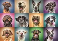 Trefl Funny Dog Portraits - puzzle image