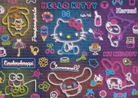 Trefl Neon Hello Kitty - obrázek puzzlí