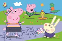 Trefl Peppa Pig's Happy Day - obrázek puzzlí