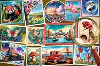Trefl Postage Stamps - obrázek puzzlí