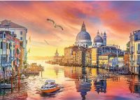 Trefl Romantic Sunset: Venice, Italy - obrázek puzzlí