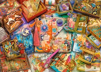 Trefl Tea Time: The Journaler's Desk - puzzle image