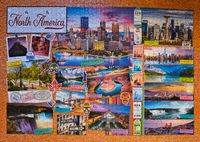 Trefl The Journey of Thousand Miles - North America - obrázek puzzlí
