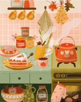 Trevell Cosy Kitchen - puzzle image