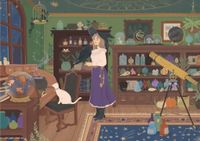 Trevell Hazel's Study - obrázek puzzlí