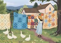 Trevell Quilting Day - puzzle image