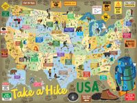 True South Take a Hike! USA - puzzle image