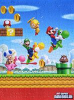 USAopoly Super Mario Bros Wii - obrázek puzzlí