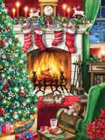 Vermont Christmas Company Cozy Christmas - puzzle image