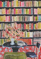 Werkshoppe Books with Flowers - obrázek puzzlí