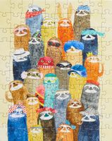 Werkshoppe Sloth Party - obrázek puzzlí