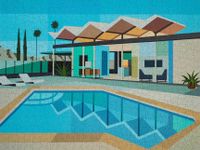 Werkshoppe Steel House - puzzle image