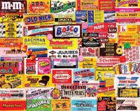 White Mountain Candy Wrappers - obrázek puzzlí