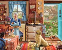 White Mountain Cozy Kitchen - obrázek puzzlí