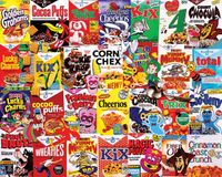 White Mountain I Love Cereal - puzzle image