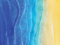 Willow Creek Press Beach Waves - puzzle image