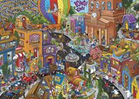 Zoe World in a Hurry - obrázek puzzlí