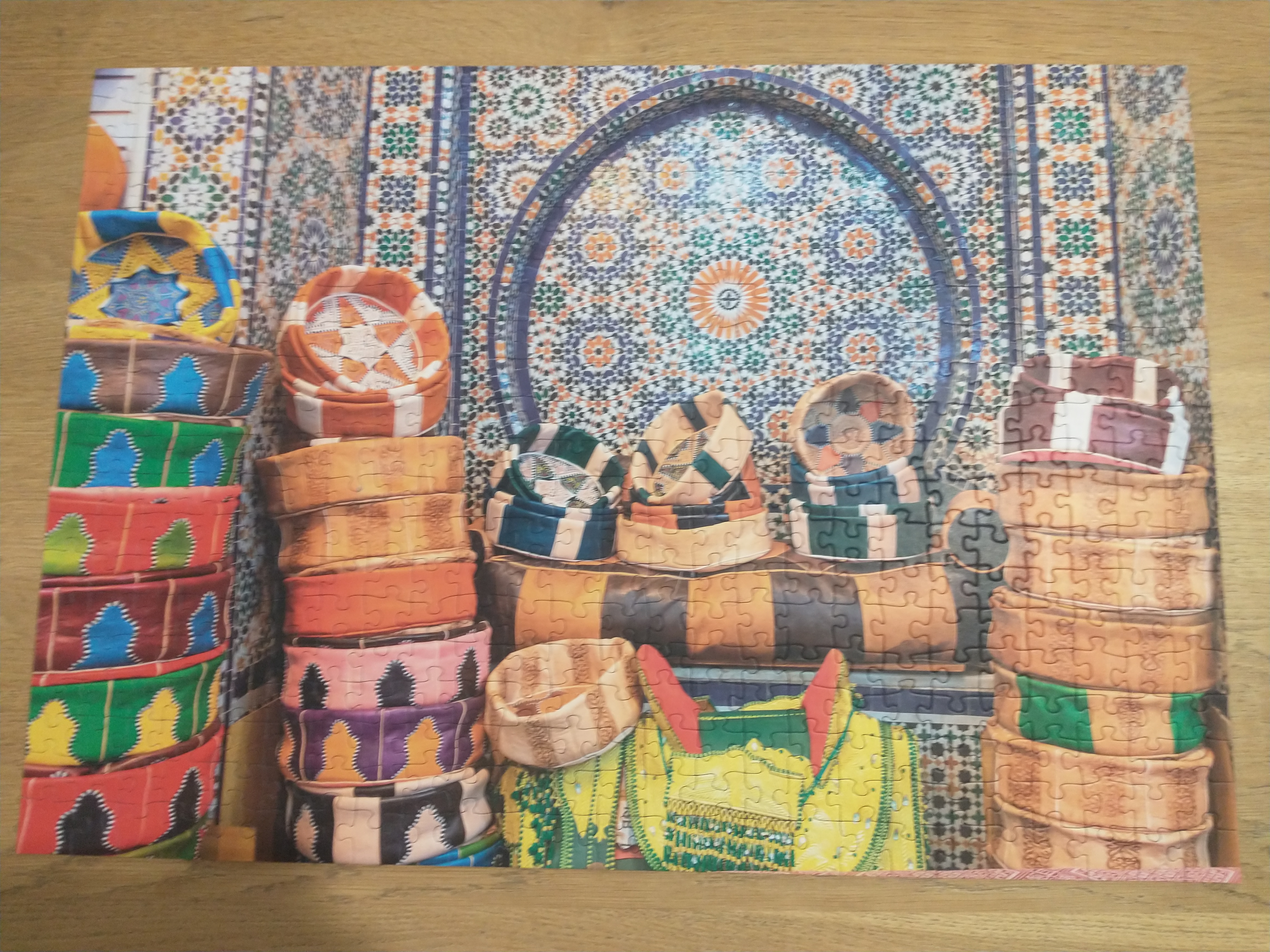 Puzzle Calypto Medina De Fes 500 Pezzi XL Soft Touch – Superficie Vellutata, Fatto In Francia Con Materiali Riciclati, Per Adulti E Bambini 8+