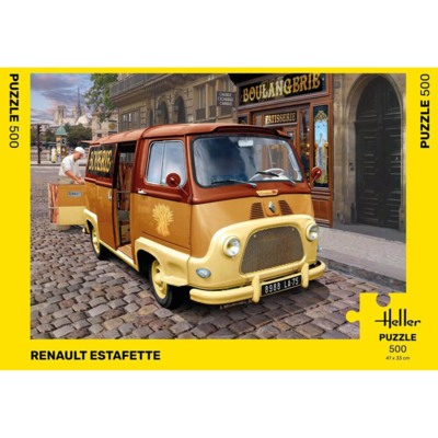 Heller Renault estafette - obrázek puzzlí