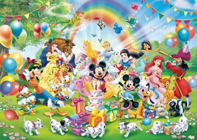 Ravensburger Mickey’s Birthday - obrázek puzzlí