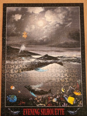 Ravensburger Evening Silhouette - puzzle image