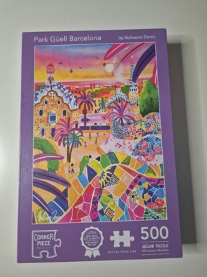 Corner Piece Park Guell Barcelona - obrázek puzzlí