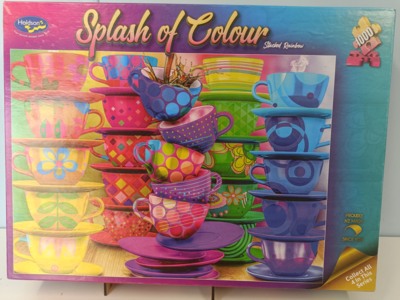 Holdson Splash of Colour: Stacked Rainbow - puzzle image