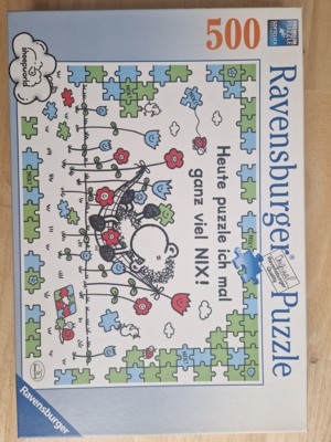 Ravensburger Today I do nothing! - puzzle image