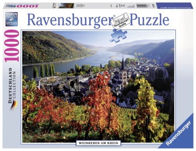 Ravensburger On the River Rhine - puzzle image