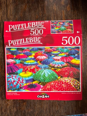Puzzlebug Colorful Umbrellas - puzzle image