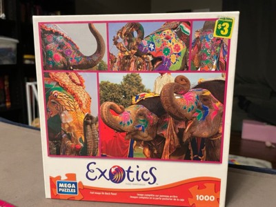 Mega Puzzles Exotics - Elephant - puzzle image