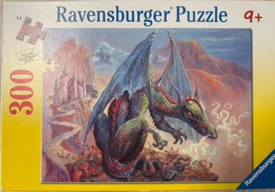 Ravensburger Dragon solitare - puzzle image