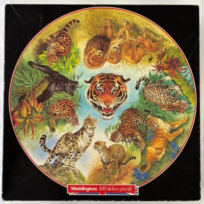 Waddingtons Big Cats - puzzle image