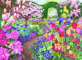 Ravensburger Springtime Splendour - obrázek puzzlí