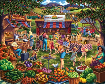 Boardwalk Farmers Market - obrázek puzzlí