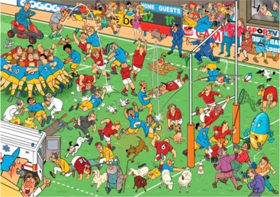 Goliath That’s Life: Rugby - obrázek puzzlí