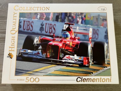 Clementoni Red one - obrázek puzzlí