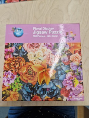Puzzle World Floral Display - obrázek puzzlí