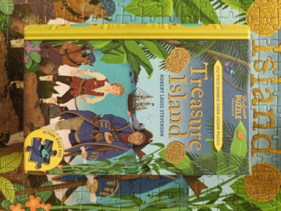 Professor Puzzle Treasure Island - obrázek puzzlí