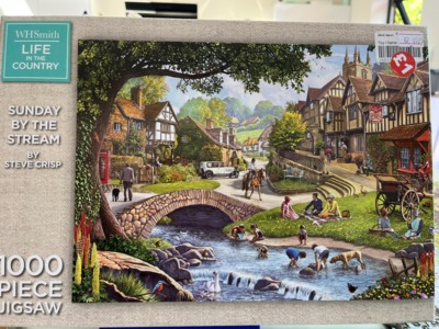 WHSmith Life in the country - Sunday by the stream - obrázek puzzlí