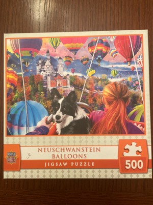 Masterpieces Neuschwanstein Balloons - puzzle image