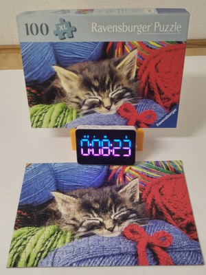 Ravensburger Wool cat - obrázek puzzlí