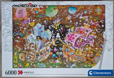 Clementoni Mordillo: The Kiss - puzzle image