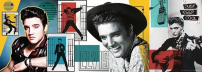 Trefl Elvis Presley - collage - obrázek puzzlí