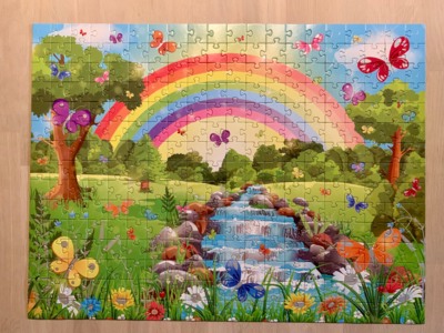 Corner Piece Butterfly Paradise - puzzle image
